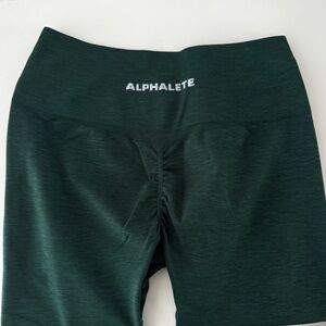 Alphalete amplify Dark Green leggings